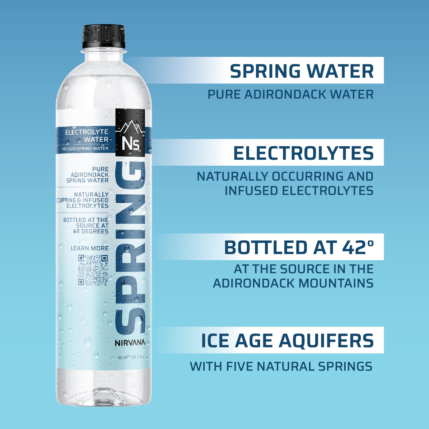 Electrolyte Spring Water 1L