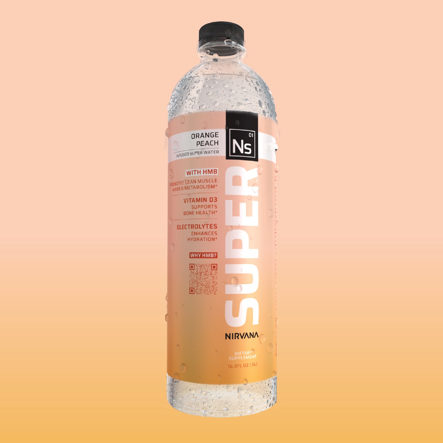 Orange Peach HMB Water
